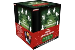 CARLSEN Disney Adventskalender 2023 - zauberhafte Weihnachts-Box mit 24 Büchern und 1.152 Seiten: Mit Geschichten von der Eiskönigin, Dornröschen, Arielle, ... neuen, bisher unveröffentlichten Erzählungen