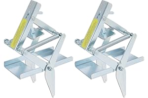 WIRE TEK INC Wire Tek 1001 Easyset Mole Eliminator Trap (2 Pack), Mole Traps That Kill Best, Scissor Mole Trap, Mole Killer for Lawns, Mole Traps for Lawns - Made in The USA!!