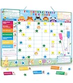 Tabla De Recompensas De Paw Patrol Con 56 Calcomanías Brillantes – Ideal Para Buenos Hábitos Y Rutinas Infantiles
