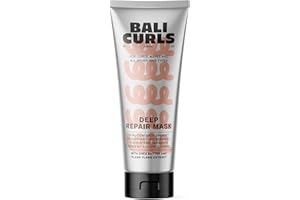 ‎BALI CURLS BY HANK GE BALI CURLS Deep Repair Mask – Vegane Haarmaske mit Sheabutter, Kokosöl & Avocadoöl – Tiefenpflege für Locken & trockenes Haar – Mit Ylang-Ylang-Extrakt – 200 ml