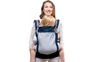 Beco Toddler Marsupio Ergonomico per Bambini - 2in1 Con Seduta Extra Ampia, 100% Poliestere Maglia 3D ad alte prestazioni, Fascia Elastica Porta Bimbi, Leggera e Traspirante, Porta Bebè da 9 a 27kg