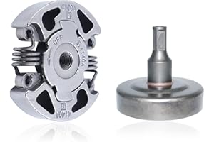 AUMEL Zestaw bębna sprzęgła pasuje do Stihl FS38 FS40 FS45 FS46 FS50 FS55 FS56 FS70 trymer strunowy zamiennik 41401602005.