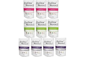 Dolina Noteci mokra karma dla psa w saszetkach mix smaków królik, dziczyzna i indyk 10x500g