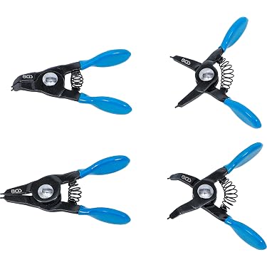 USAG 129 Pinza Per Anelli Elastici Esterni – Becchi Speciali, Capacità 15÷62 Mm, Lunghezza 190 Mm, Qualità Professionale