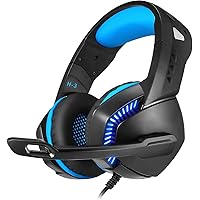 Cosmic Byte H3 Gaming Headphone with Mic for PC, Laptops, Mobiles, PS4, Xbox One (Blue)