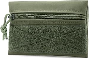 Qavctw Tactical Admin Pouch Tool Storage Snack Bag Candy Hanging Pouches Backpack Accessory Pouch with Hook - Loop