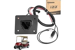 10L0L Golf Cart 48V Caricatore Presa per EZGO RXV & TXT, OEM # 602529