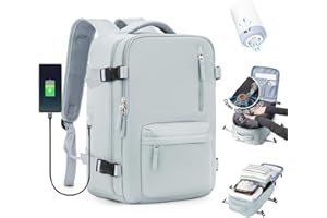 SZLX Plecak Podróżny Ryanair Cabin Bag 40x20x25 Torba Kabinowa pod Siedzenie Torba Easyjet 45x36x20 Cabin Bag Damski Plecak na Laptop z wyjściem USB Plecak Turystyczny Wodoodporny Męski