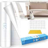 Dictien 6 x 500 cm Sofa Protector Cats Scratch, Anti-Scratch Cats Sofa | Dog Scratching Door Protector, Anti Sofa Protector,