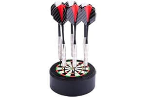 Engelhart - Support de fléchettes en Sisal - Mini Cible - Dart Dock - Accessoires de Jeux de Flechettes