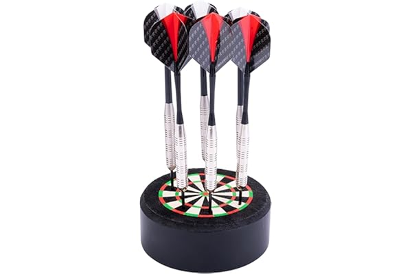 Engelhart - Support de fléchettes en Sisal - Mini Cible - Dart Dock - Accessoires de Jeux de Flechettes