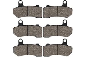 Cyleto Bremsbeläge vorne + hinten für HARLEY DAVIDSON VRSCA V-Rod 2005 2006 / VRSCAW V-Rod 2008 2009 2010 2011