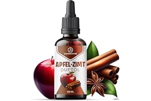 Candleverse Premium Kerzenduftöl [Apfel-Zimt] – Angereichert mit natürlichen ätherischen Ölen - Intensives Aroma für DIY-Kerzenprojekte – 100ml