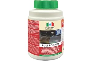 MARBEC PULI FORNO 1KG Detergente gel disincrostante per forni, barbecue, pentole e pirofile. Inodore, potente contro croste nere e grasso bruciato.