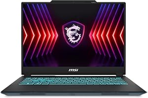 MSI Cyborg 14 A13VF-039XES - Ordenador portátil Gaming de 14" Full HD (Intel Core i7-13620H, 16GB RAM, 512GB SSD, NVIDIA GeForce RTX 4060, Sin Sistema operativo) Color Negro - Teclado QWERTY español