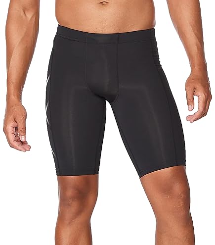 Short De Compression 2XU MA1931B - Homme, Taille L, Noir, Logo Réfléchissant (occasion Parfait état)