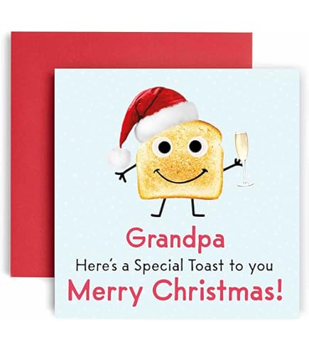 Tarjeta De Felicitación De Feliz Navidad Con Divertido Oso. | Vector
