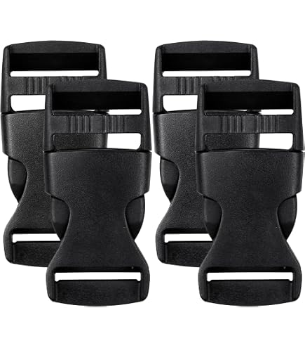 Boucles En Plastique BOB-KRAFT 40mm - Pour Sac à Dos, Sangles - Solide Et Durable - Fabriqué En Europe