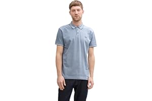 TOM TAILOR Herren Piqué Poloshirt mit Stretch