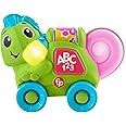 Fisher-Price Baby Learning Toy Link Squad Crawl ‘n Colors Chameleon with Music & Lights for Ages 9+ Months, UK English Version, Compatible Only with Link Squad Items, HYL21