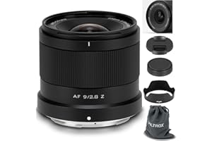 VILTROX 9mm F2.8 Z-Mount APS-C Objektiv für Nikon, Autofokus-Ultraweitwinkel-Festbrennweite für Nikon Z-Mount Kameras Z5 Z50 Z50II Z6 Z6II Z7 Z7II ZFC Z30 Z9 Z8 ZF Z6III