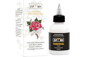 EIPTWH Tattoo Transfer Gel,4oz Tattoo Stencil Stuff Gel-Lösung für schnelle&klare lang anhaltende Tattoo Trasnfer Creme Tattoo Supplies