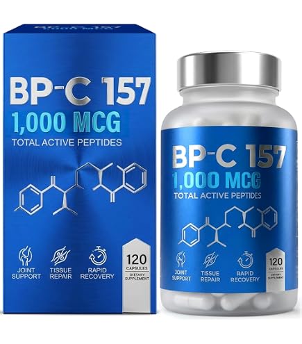 B-PC-157 Capsules - Peptide for Muscle and Regeneration After Training -  Non-GMO - Gluten Free