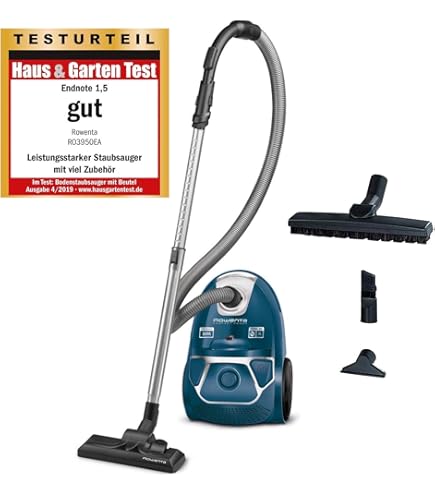 5 Premium Sacs Aspirateur Pour Rowenta Compact Power RO3945EA, RO3951EA, RO3955EA, RO3927 RO3927EA