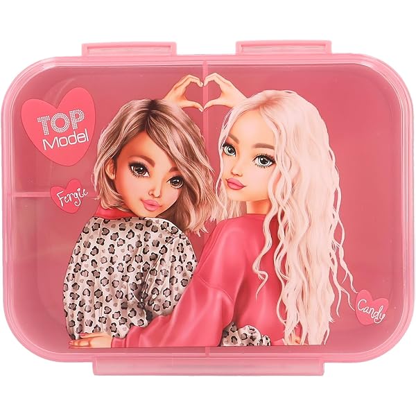 TOPModel Schulrucksack-Set LEOHEART 2025 – Inkl. Gratis Wundertüte – Für Mädchen, Rosa-rot Mit Leo-Muster