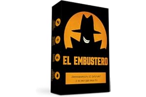 Oh Happy Games - El Embustero - ¿Conseguirás desenmascararlo? ¡Faroles, Creatividad, Juegos de Palabras y sospechas! Juego de Mesa - Familiar, Adultos y Chicos