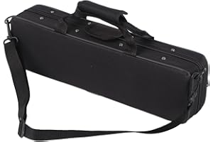 Eujgoov étuis pour Flûte Sac de Rangement pour Flûte Sac de Transport en Tissu Oxford Sac à Bandoulière Réglable pour Flûte 16 Trous
