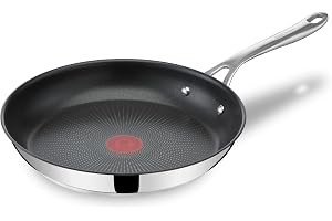 Tefal Jamie Oliver Cook's Direct Stekpanna E3040644 | Svart/Rostfritt Stål | 28 cm