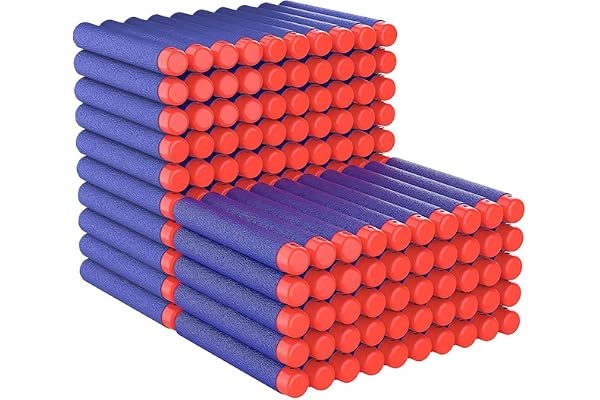 150 stycken för Nerf pilar darts, reservpilar skum ammunition, skumpilar för Nerf Elite 2.0 Blasters, refill dart tillbehör, party favorit
