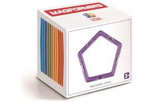 MAGFORMERS 278-34 Magnetspielzeug, Yellow, Blue, Red, Green