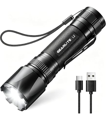 Lampe Torche Vintage En Métal – 5 Ampoules, Sans Piles Incluses, 14 Cm, Pour Camping Et Activités Extérieures