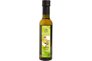 ‎CIBO CRUDO CRUDO BIOLOGICO VEGAN Walnussöl Bio Kaltgepresst Nativ - 250 ml | Unraffiniertes Walnussöl in Lebensmittelqualität | Reich an Omega-3 & Antioxidantien | Ideal für Küche, Kosmetik & Gesichtspflege