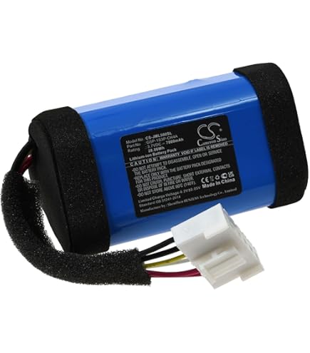 CAESEA 3.7V 10200mAh Li-ion Ersatzbatterie für JBL, kompatibel mit Charge 4 Charge 4BLK, Charge