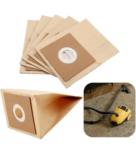 Confezione da 8 sacchetti per aspirapolvere compatibili con Bush modello VCB35B15C1J7W-70, Vytronix RBC02, BC-402, BC-501, Argos Value VC-401 VC-402 – Sacchetti di carta di ricambio per aspirapolvere Confezione da 8 sacchetti per aspirapolvere compatibili con Bush modello VCB35B15C1J7W-70, Vytronix RBC02, BC-402, BC-501, Argos Value VC-401 VC-402 – Sacchetti di carta di ricambio per aspirapolvere