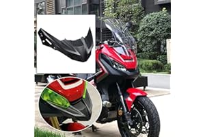 Midimttop Motorcycle Front Fender, Black Motorcycle Accessories Front Fender Beak Extension Extender Wheel Cover Cowl Fitment for Ho-nda X-ADV 750 XADV750 X ADV750 Accesssories 2017 2018 2019 2020