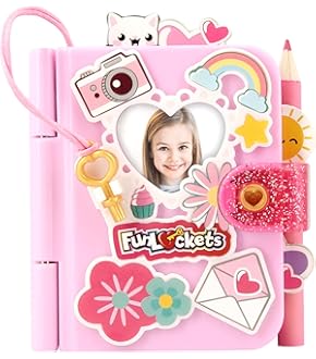 FunLockets Geheimspiegel - Magischer Schminkspiegel Mit Glitzer & Überraschungen