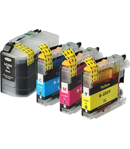 Brother LC22UBK Original XL-Tintenpatrone LC-22UBK schwarz (für Brother