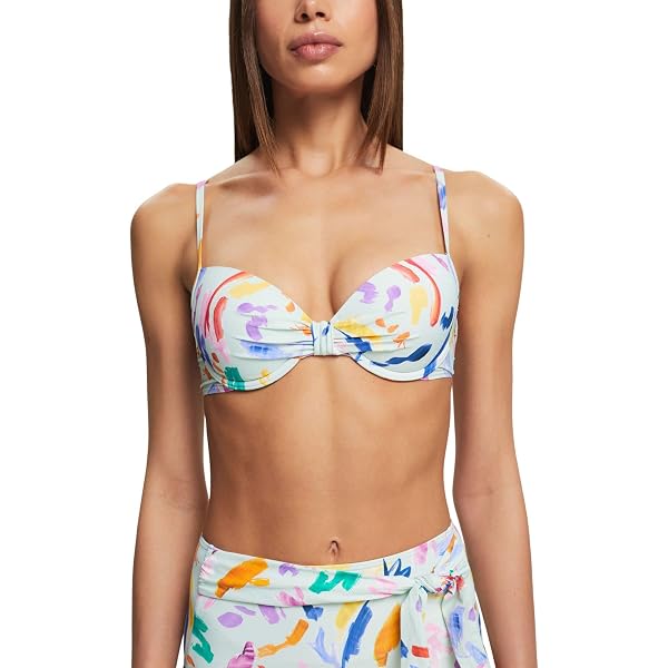 ESPRIT Bodywear Donna Bora Beach RCS h.Apex.Reggiseno Bikini, Navy 4, 36B, Blu Navy 4. B