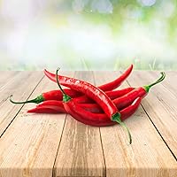 Chili Cayenne 25 x Samen aus Portugal 100% Natürlich ohne Chemische Anzuchthilfe oder Gentechnik
