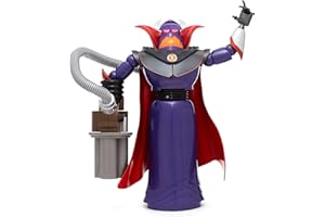 Disney Store Official Figurine Interactive Zurg, Toy Story des Studios Pixar, 38 cm/15", Figurine Interactive de méchant Empereur, Plus de 9 répliques en Anglais, à partir de 3 Ans
