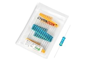 Chanzon 30pcs 2W 4,7K Ω Ohm 4k7 Metallfilm-Fest widerstand 0,01 ±1% Toleranz 4,7KR MF Durchsteck widerstände Strombegrenzung Rohs-zertifiziert Resistor