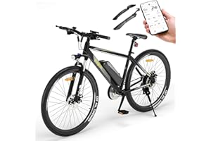 ‎ELEGLIDE Eleglide M1 Plus E-Bike Damen Herren E-Mountainbike 29 Zoll Elektrofahrrad mit 36V 12.5Ah Abnehmbarer Akku, EU-konform E Fahrrad 21 Gänge 250W Hinterradmotor, LED Licht