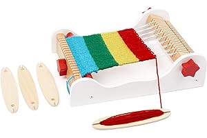 Legler Small Foot by Cadre à Tisser Elsa, Bois, 8,5 x 25 x 29 cm