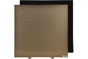 BCZAMD Ender 5 Plus Plate-forme d'impression 3D double face revêtue par pulvérisation avec base de maagneet solide Impression 3D Surface de construction 377 x 370 mm/14,8 x 14,5 pouces Plate-forme