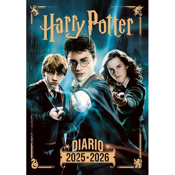 Agenda Harry Potter Back To Hogwarts 2025-2026 - Con Portachiave E Penna