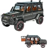 Mercedes G Seri Arazi Aracı Die Cast Model Kutulu Buhar Atan &Ccedil;ek Bırak Full Fonksiyon Kapıları A&ccedil;ılan 1:22 &Ouml;l&ccedil;ek Model Araba 